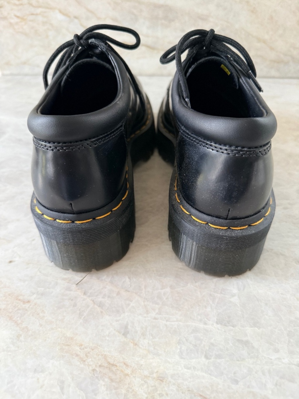 Dr Martens Doc 8053 Casual platform leather shoe - Picture 3 of 5